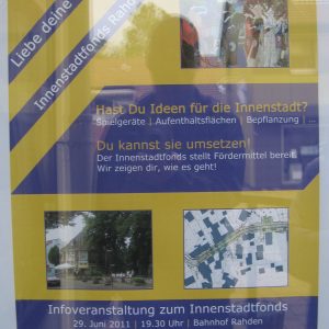 Bürgerbeteiligung für ein liebenswertes Rahden gewünscht