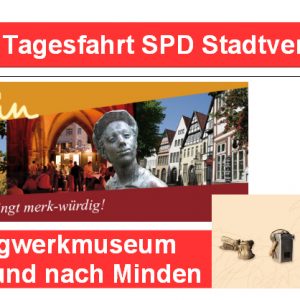 Tagesfahrt SPD Stadtverband Rahden nach Kleinenbremen