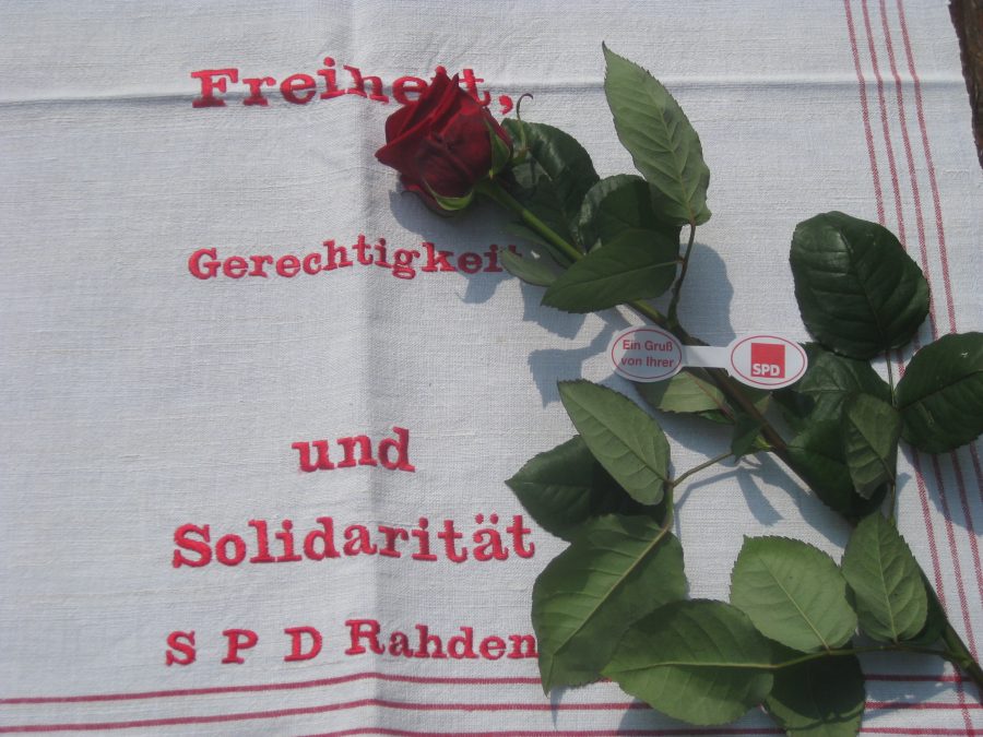 Rosenaktion zum Muttertag