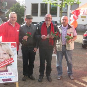 Rahdener Sozialdemokraten mit Kandidat Ewi