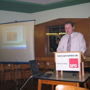 Start des Europawahlkampfes in Rahden