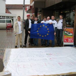 Juso Europabodenzeitung in Rahden