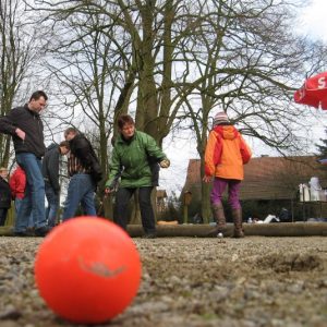 Öffentliches Bouleturnier in Rahden