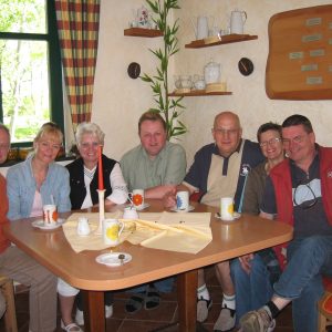 Am Nordpunkt wurde gefrühstückt