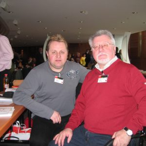 Zwei Delegierte aus Minden-Lübbecke: Rolf Breuker aus Lohfeld und Torsten Kuhlmann aus Rahden.