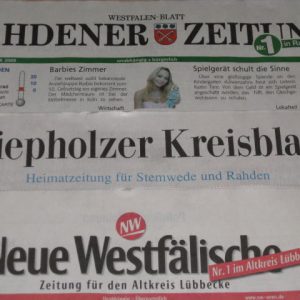 Berichte lokaler Zeitungen