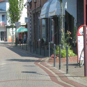 Wenig Fahrradgeeignet /Engpass in der Innenstadt