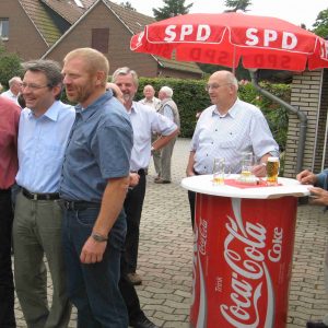 Ernst-Wilhelm Rahe, Achim Post und Dieter Gronert in Varl