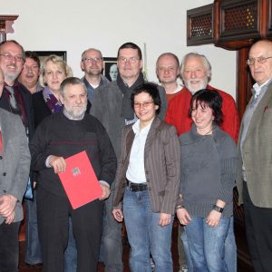 Blickt auf ein erfolgreiches Jahr 2009 zurück...der Vorstand der Rahdener SPD