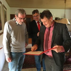 Ehrung Friedrich Rohde 50 Jahre SPD