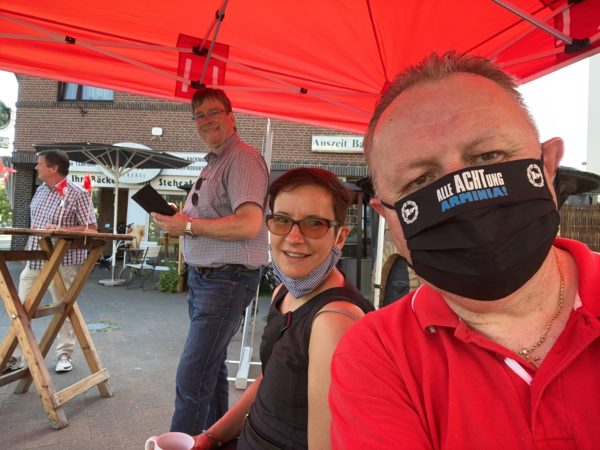 Freundliche Standbesetzung
