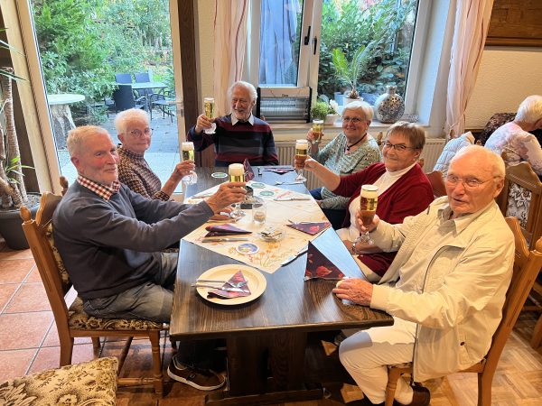 Prost in netter Runde