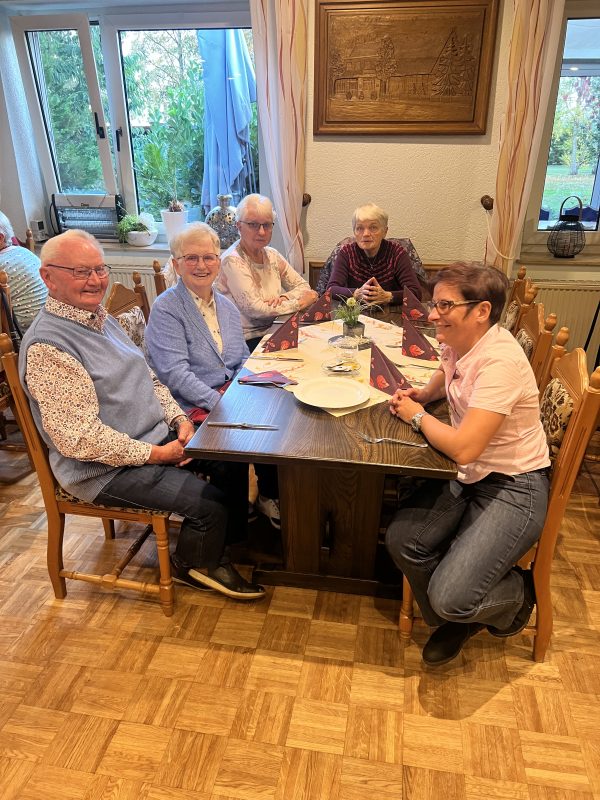 Tagesabschluss beim Moorhof